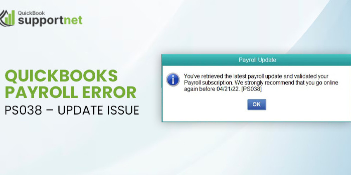 QuickBooks Error PS038: Step-by-Step Solutions to Fix Payroll Update Issues