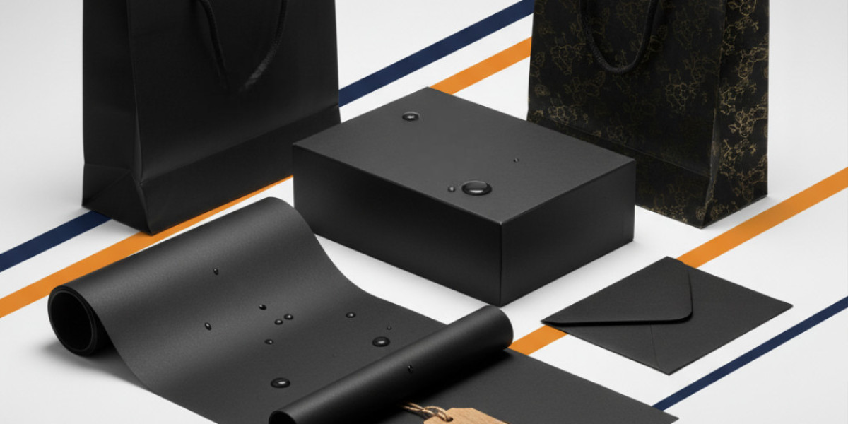 Black Kraft Paper: A High-Performance Packaging Solution by Omnia Papers LLP