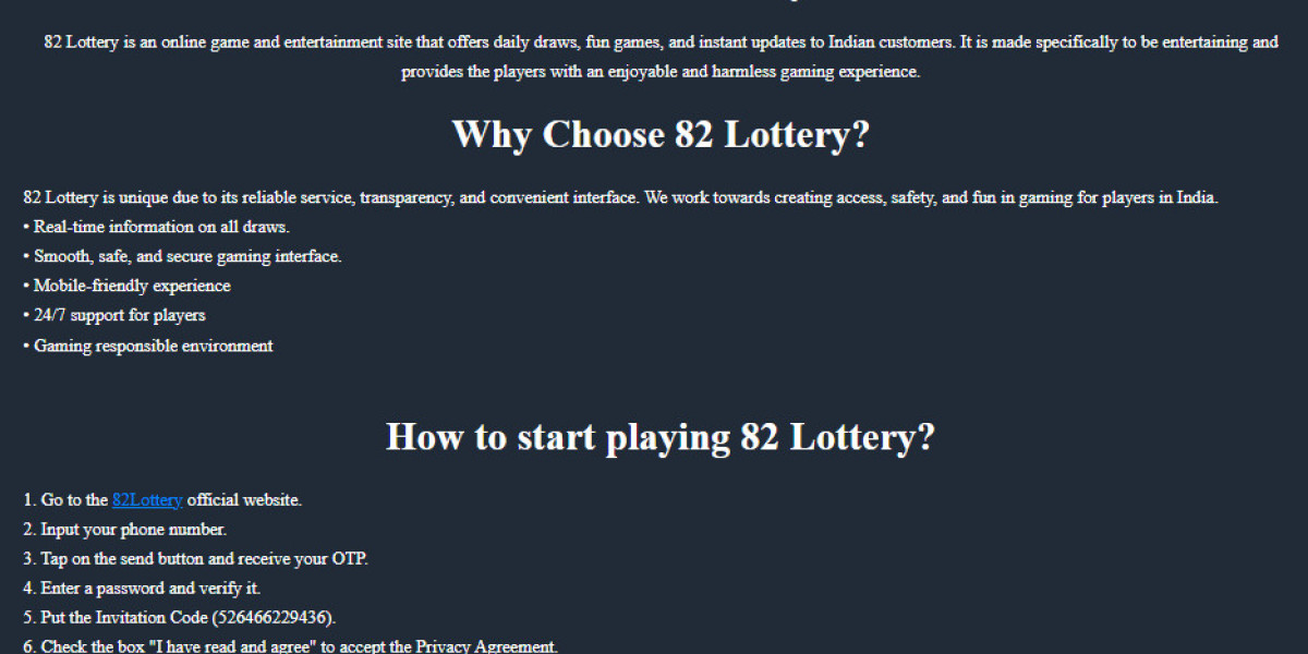 82 Lottery – Play Online and Win Real Cash Every Day