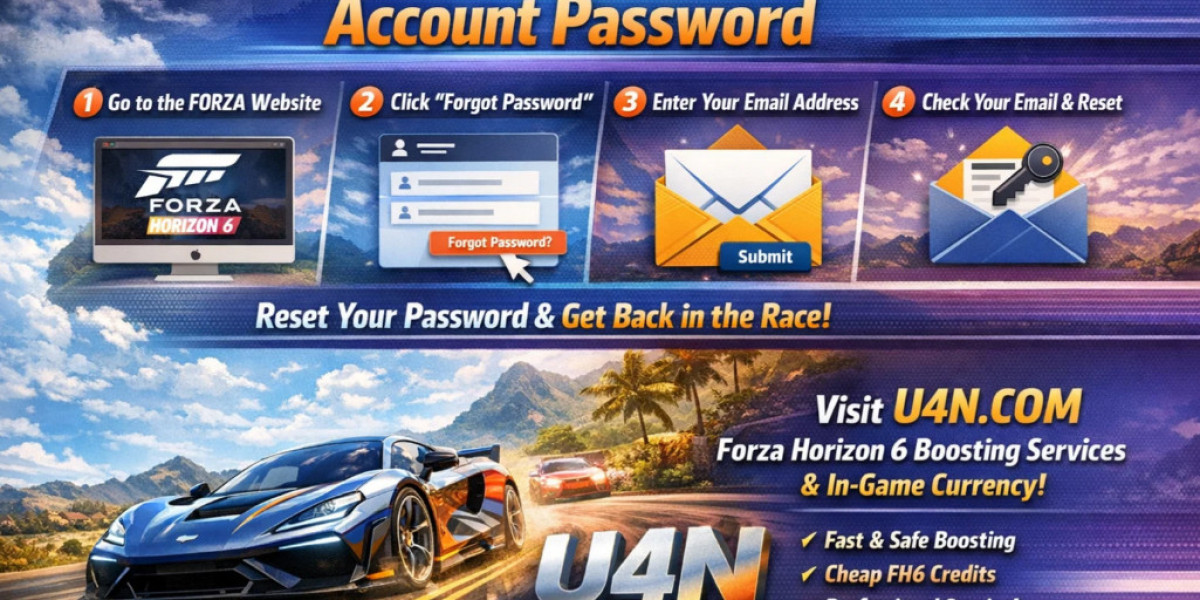 How to Reset Your Forza Horizon 6 Account Password