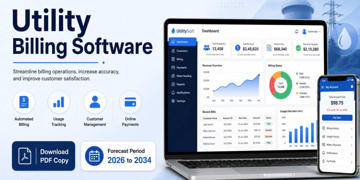 US Utility Billing Software Market Outlook 2034: Trends, Growth Drivers, and Top Players
