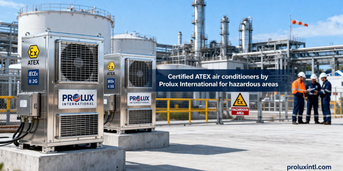 Modern ATEX Air Conditioner Built for Industrial Security