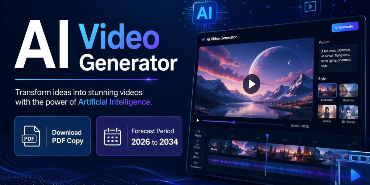AI Video Generator Market Forecast 2034: US Market Analysis and Key Trends