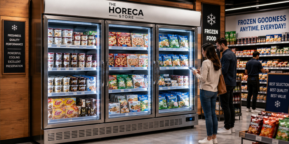 Glass Door Merchandising Freezer: The Perfect Display Freezing Solution for Retail and Food Businesses