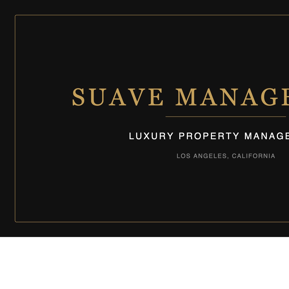 Residential Property Management Los Angeles - Suave Management