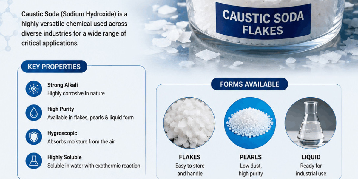 Caustic Soda Market: US$ 68.23B Future at 3.05% CAGR