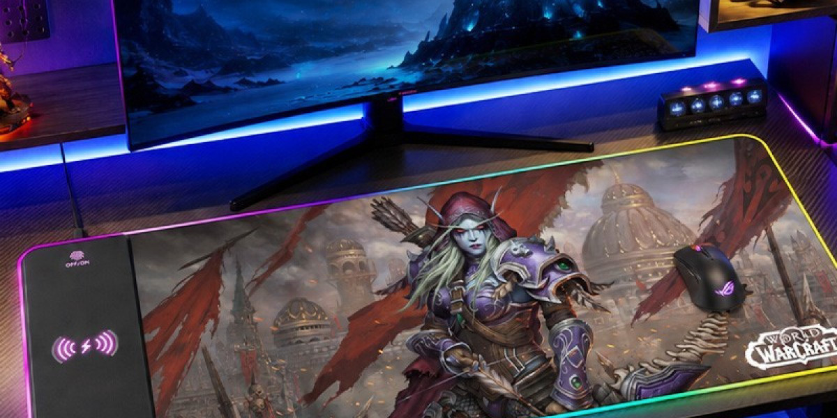 Embrace Sylvanas’s Legend With This Wireless Charging wow RGB Desk Mat