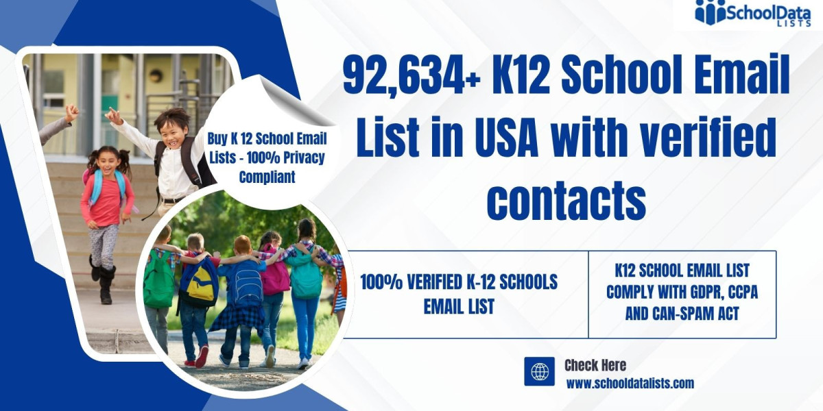 Connect with Educators and Administrators Through a K12 Email Database from School Data Lists