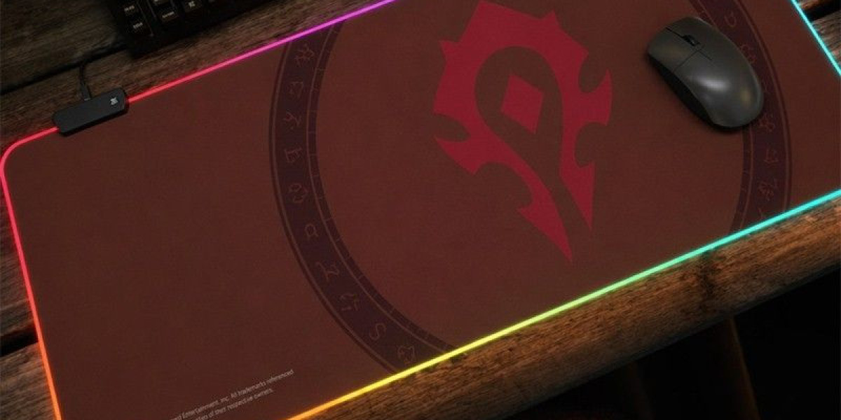 Fight Beside the Horde With This wow Horde RGB Desk Mat