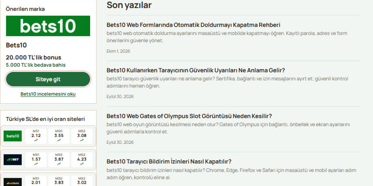 Bets10 Website Accessibility and Essential User Information